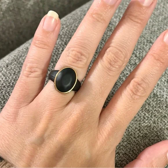 Rinfit 6 Oversized Oval Collection with Metal Frame Ring - Picture 1 of 9